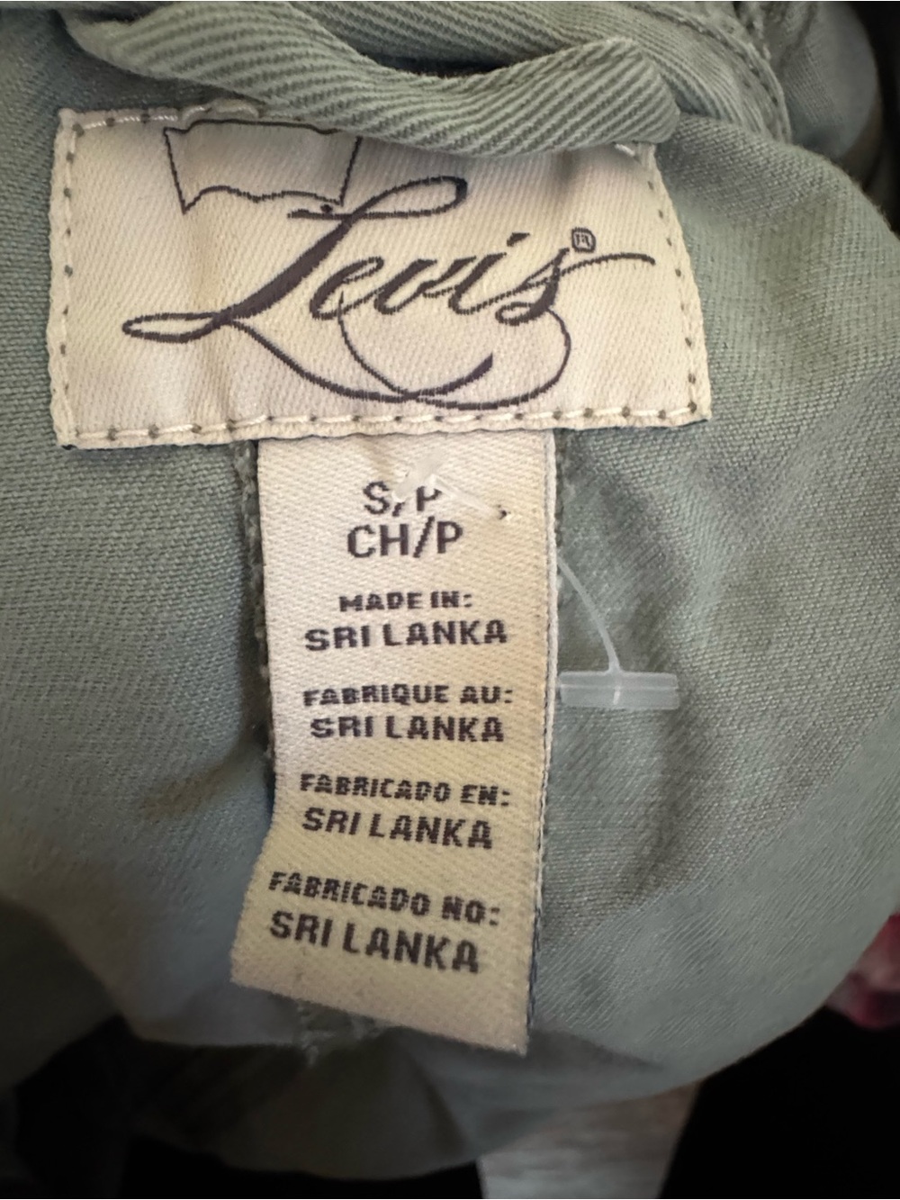 Levi's Olive Green Hooded Utility Jacket - Picture 5 of 5